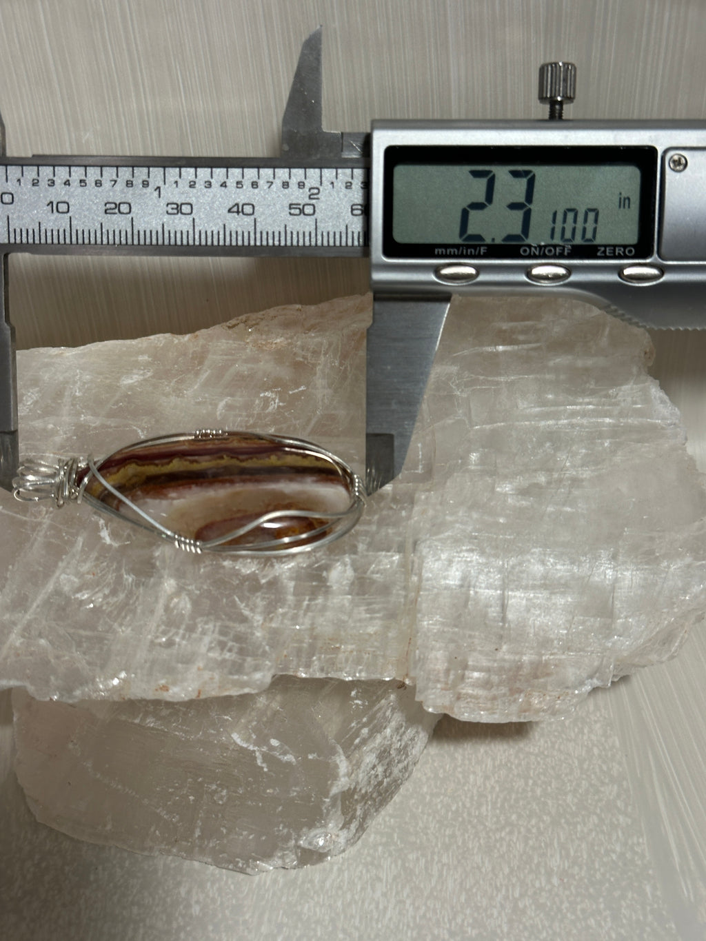 Candy & Wildfire Opal Pendant-ULTRA RARE Hyalite-Hand Cut Polished Designer Gemstone Wrapped in Tarnish Resistant Argentium Silver