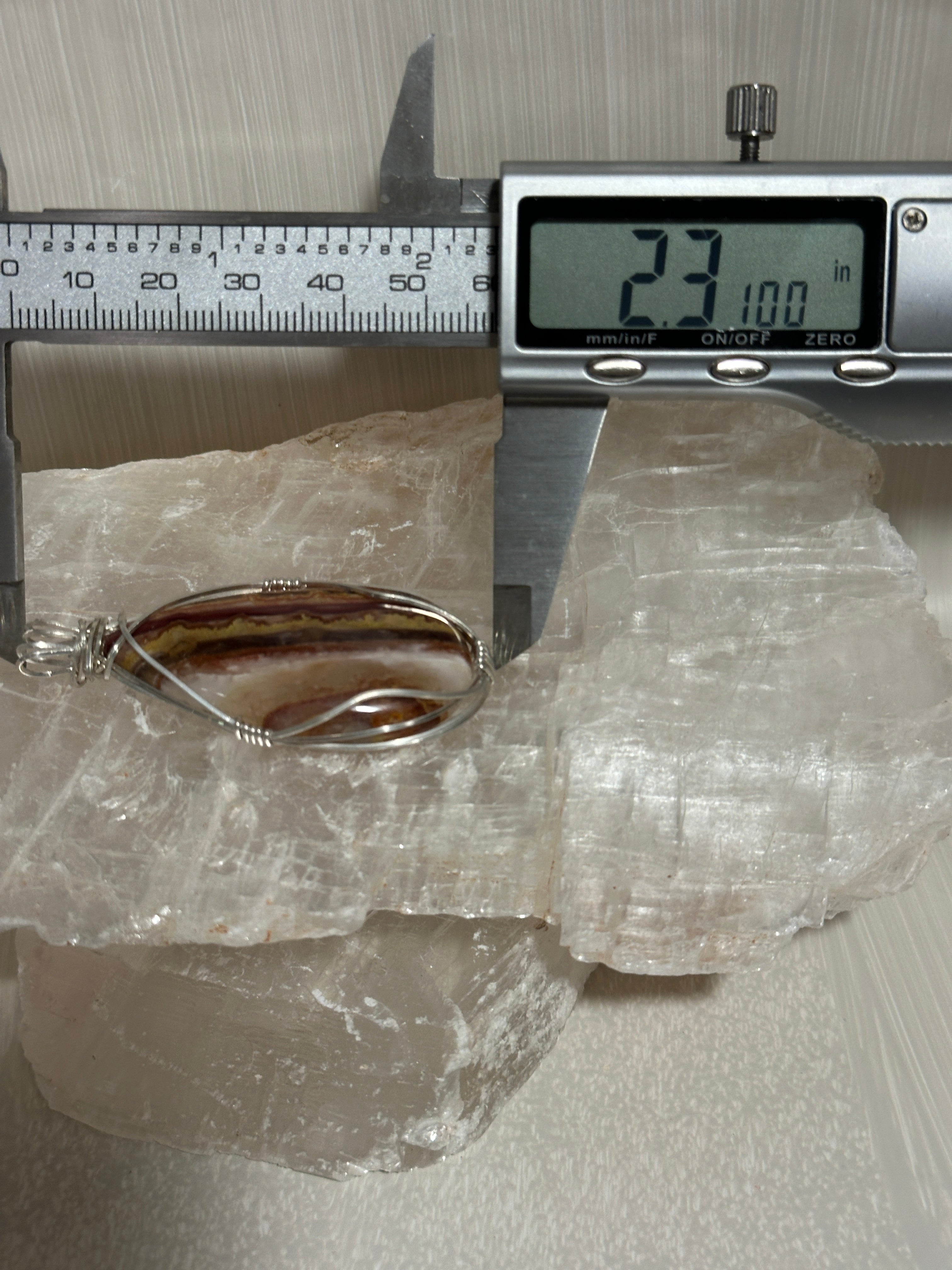 Candy & Wildfire Opal Pendant-ULTRA RARE Hyalite-Hand Cut Polished Designer Gemstone Wrapped in Tarnish Resistant Argentium Silver