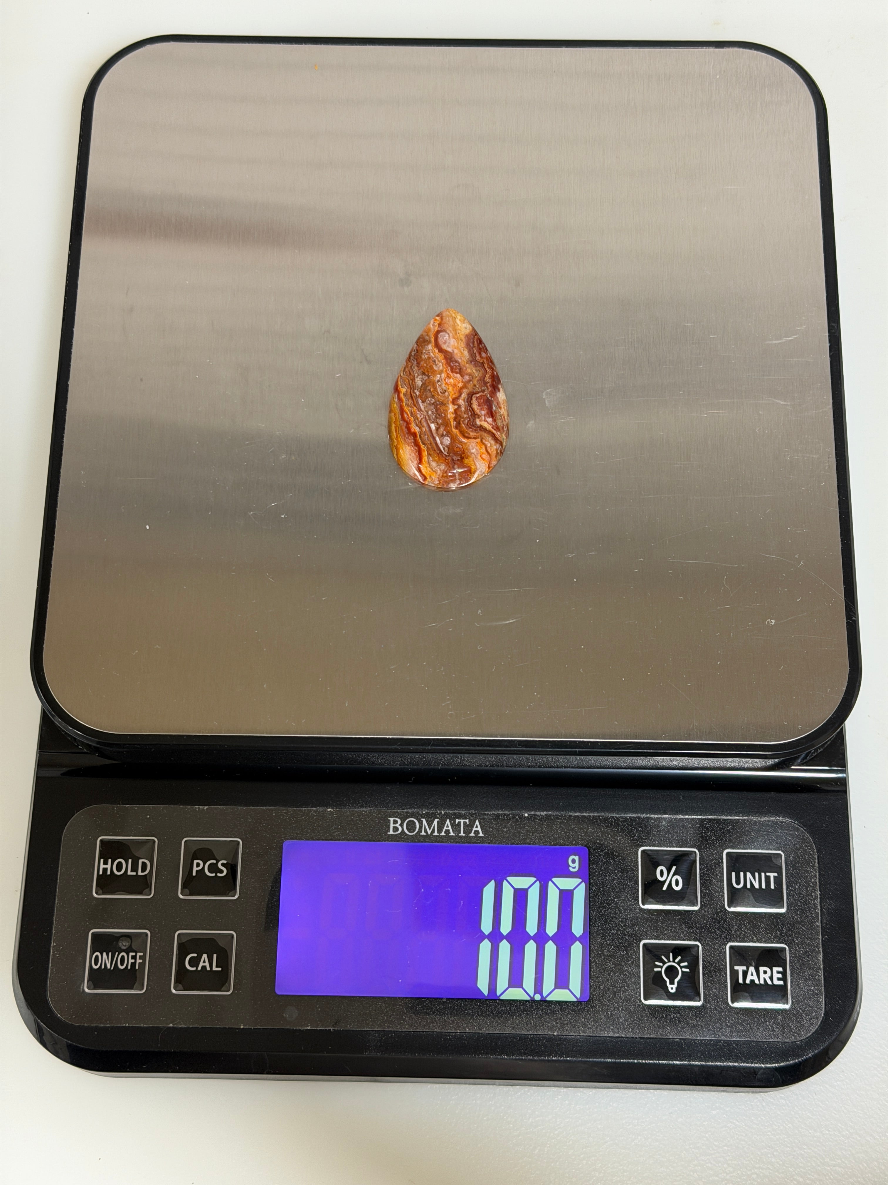 Wildfire Opal Hyalite Cabochon-Ultra Rare Utah Bubble Opal