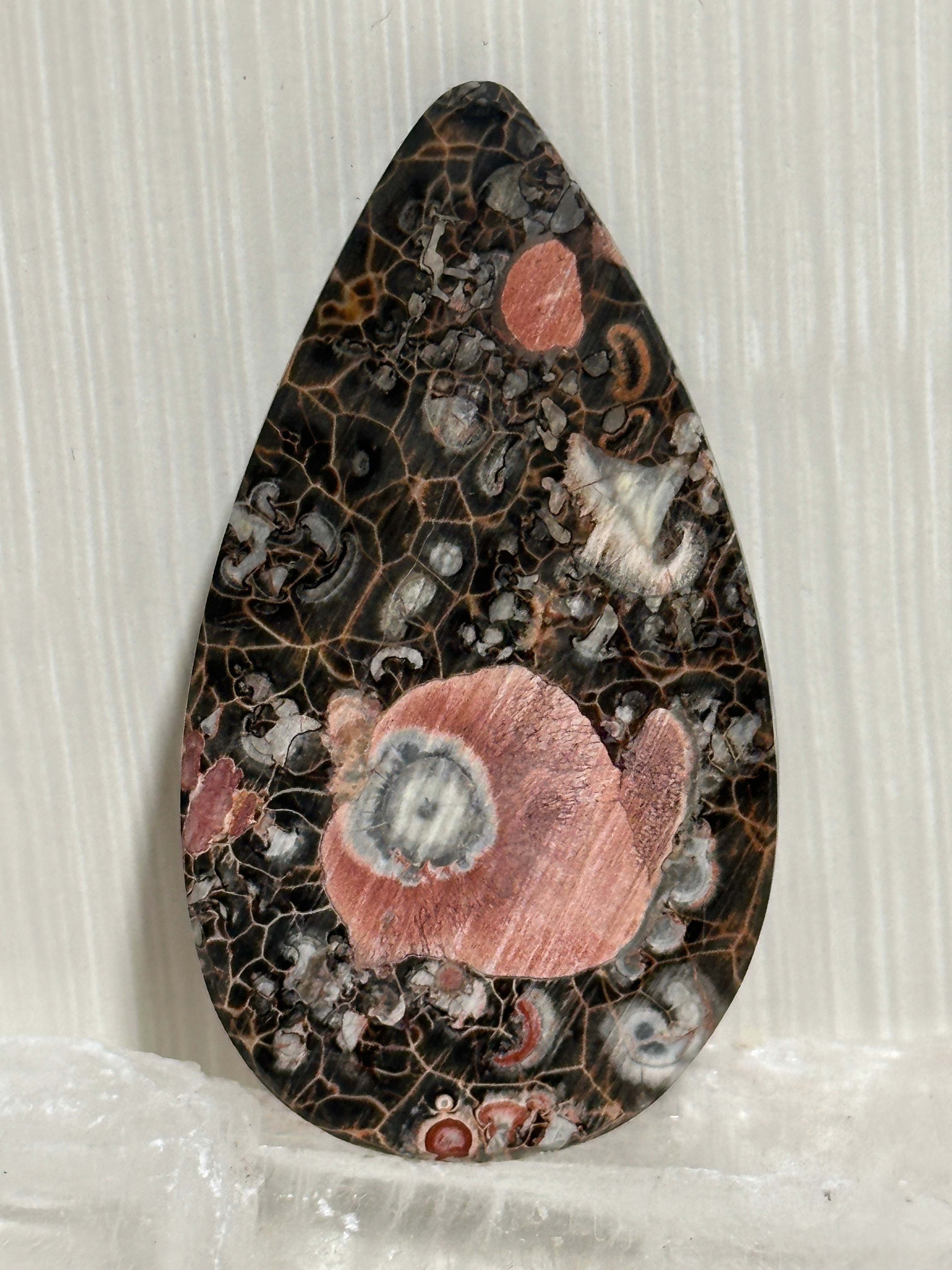 Rhyolite Cabochon-Galaxy Rhyolite large loose gemstone for jewelry making