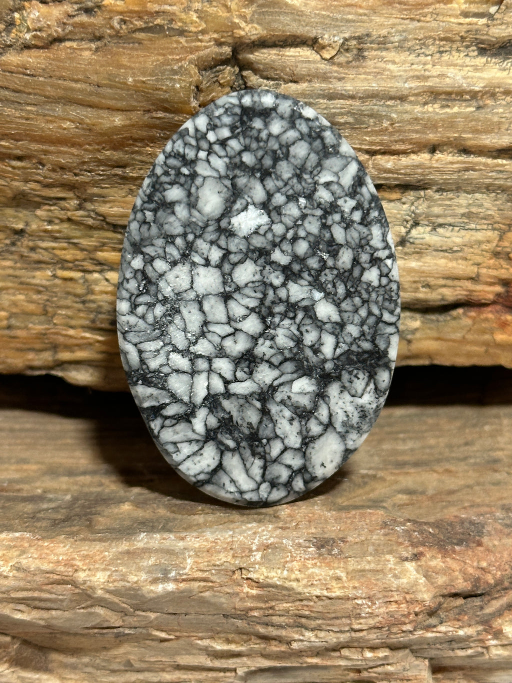 Austrian Pinolith Cabochon-large loose oval gemstone for jewelry making-VERY RARE old stock