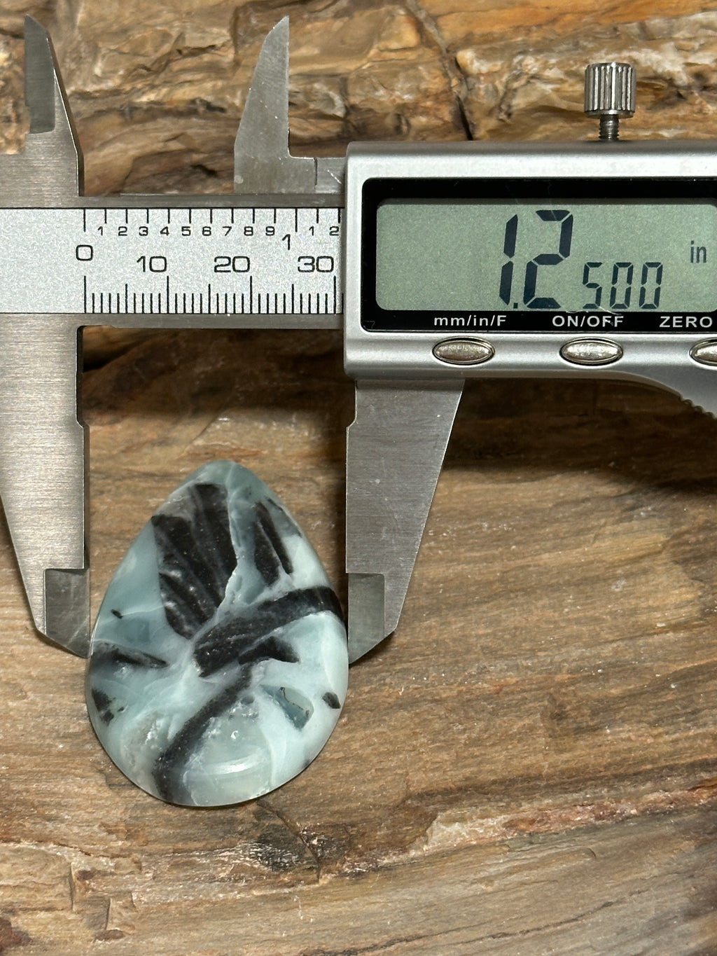 Utah Sky Stone Cabochon-extra large polished loose gemstone for jewelry making