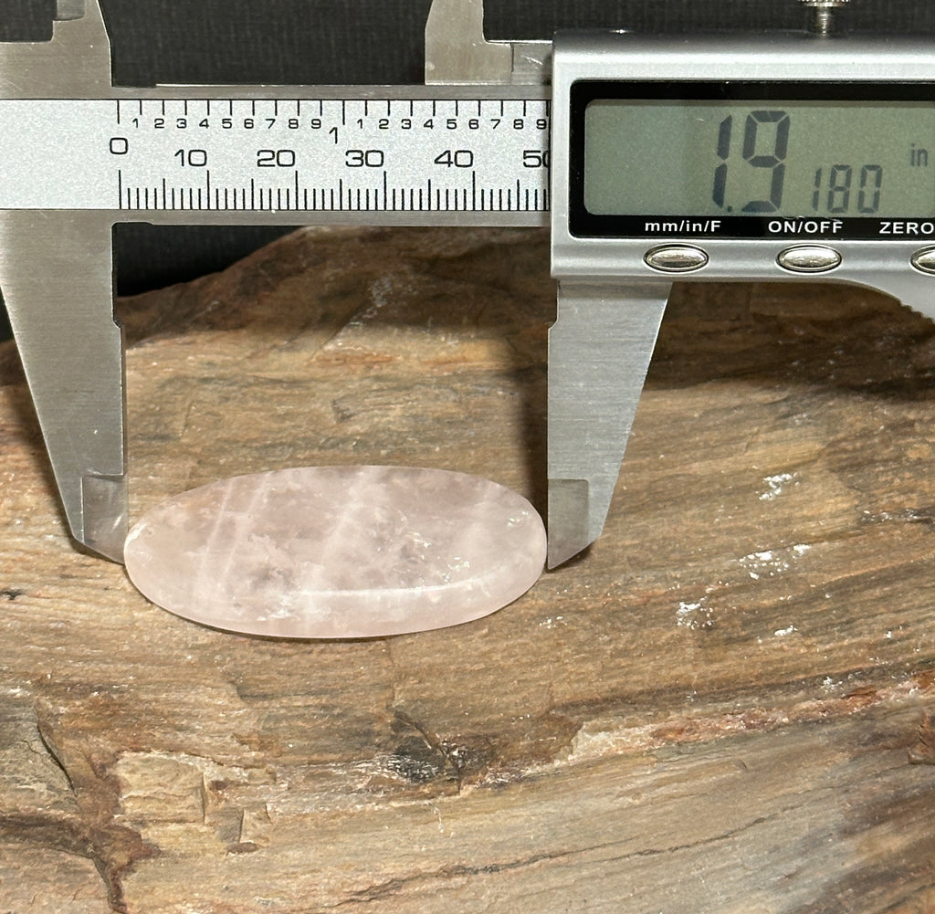 Rose Quartz Cabachon-Large Translucent Designer Gemstone-Hand Cut and Polished for Jewelry Making