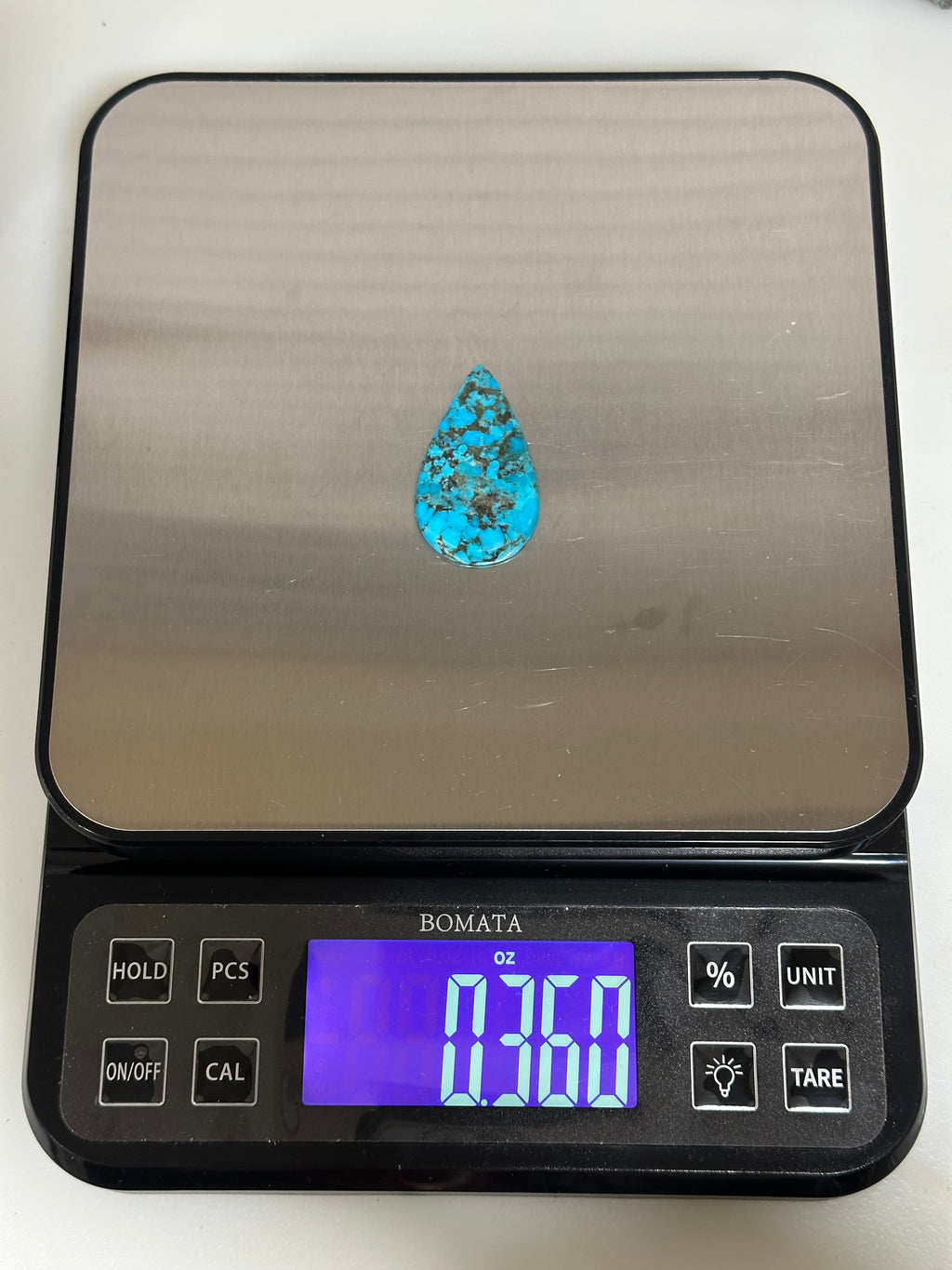 Kingman Turquoise Cabochon-large loose composite stone for jewelrymaking