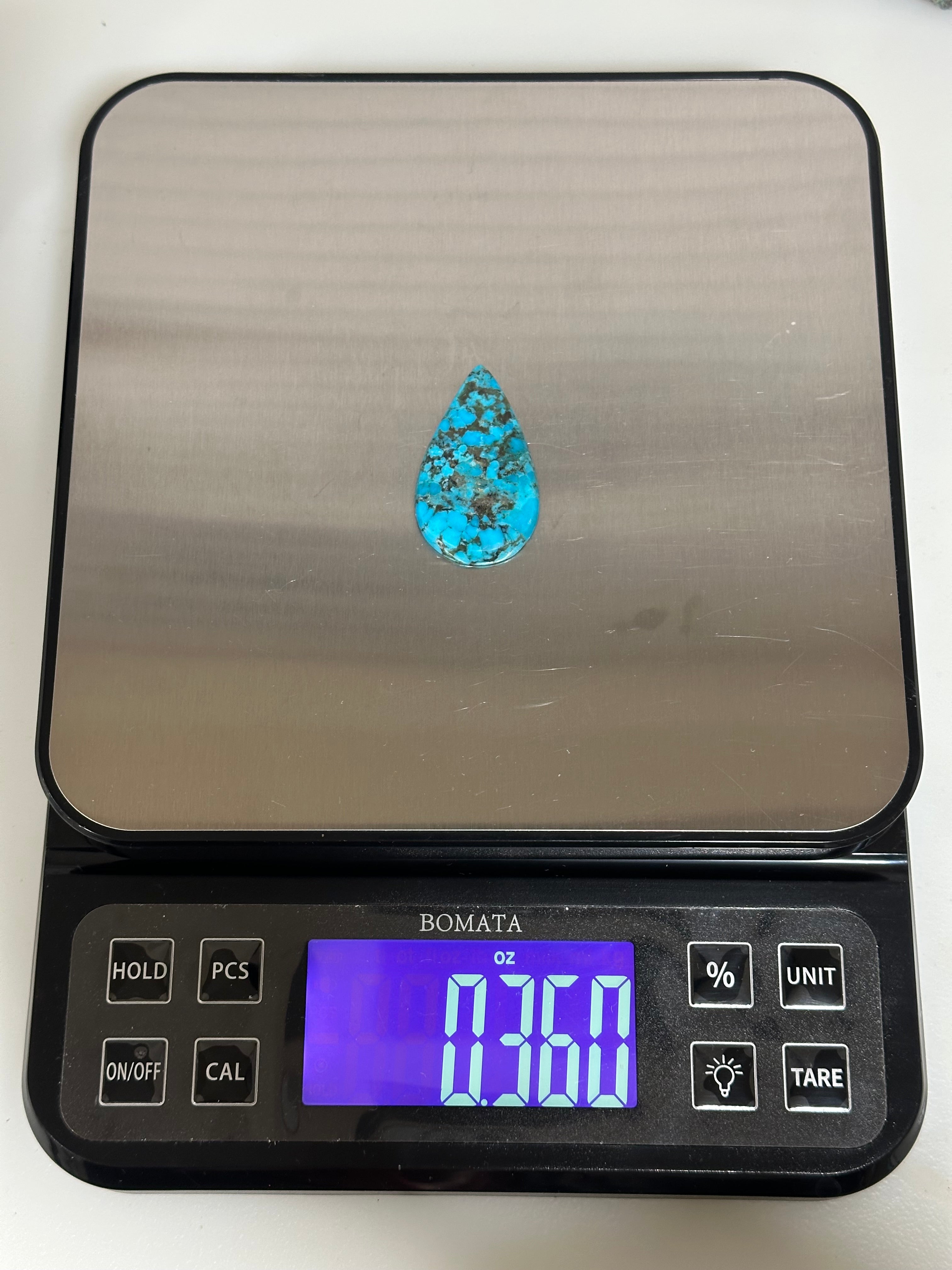 Kingman Turquoise Cabochon-large loose composite stone for jewelrymaking