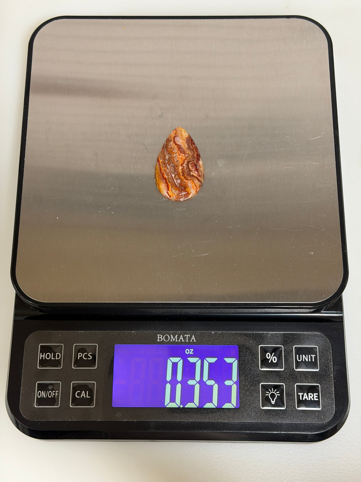 Wildfire Opal Hyalite Cabochon-Ultra Rare Utah Bubble Opal
