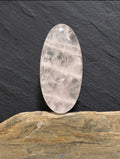 Rose Quartz Cabachon-Large Translucent Designer Gemstone-Hand Cut and Polished for Jewelry Making