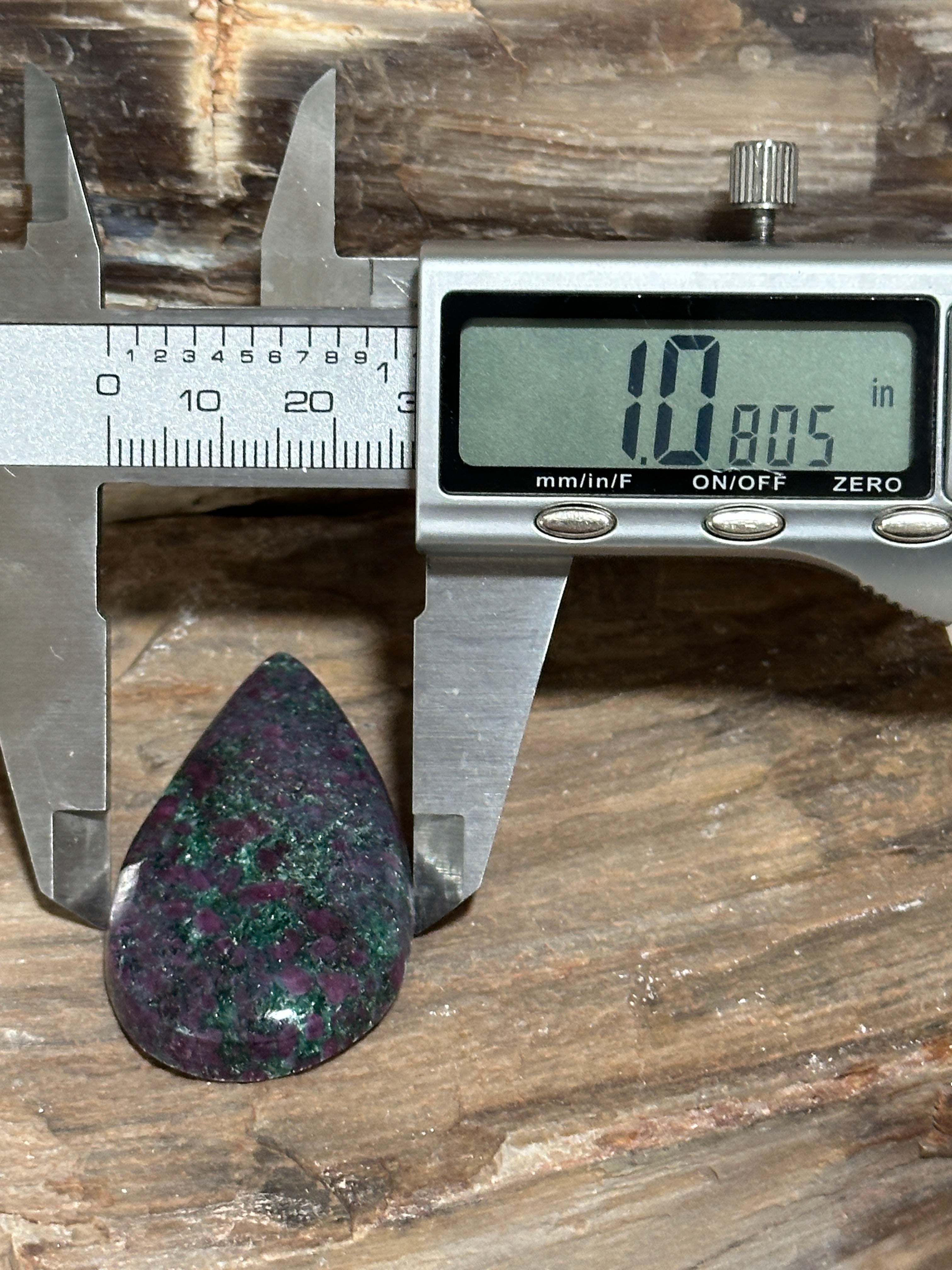 Ruby Fuchsite Cabochon-Large Natural Hand Cut Polished Designer Gemstone for Jewelry Making