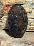 Spider-Man Jasper Cabochon-large loose oval gemstone for jewelry making