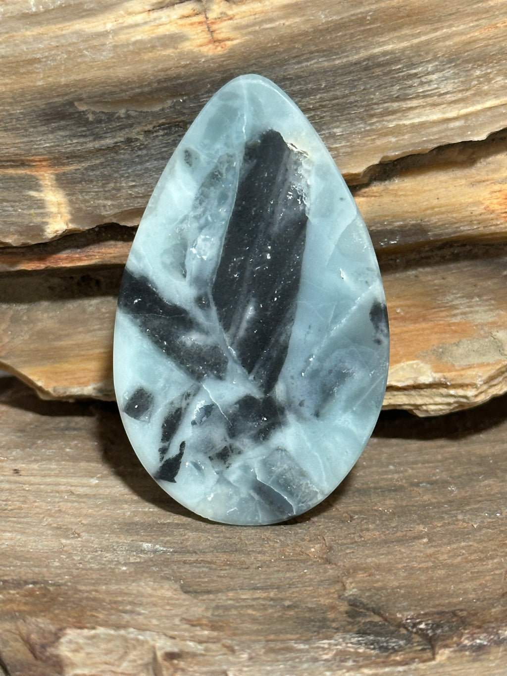 Utah Sky Stone Cabochon-extra large polished loose gemstone for jewelry making