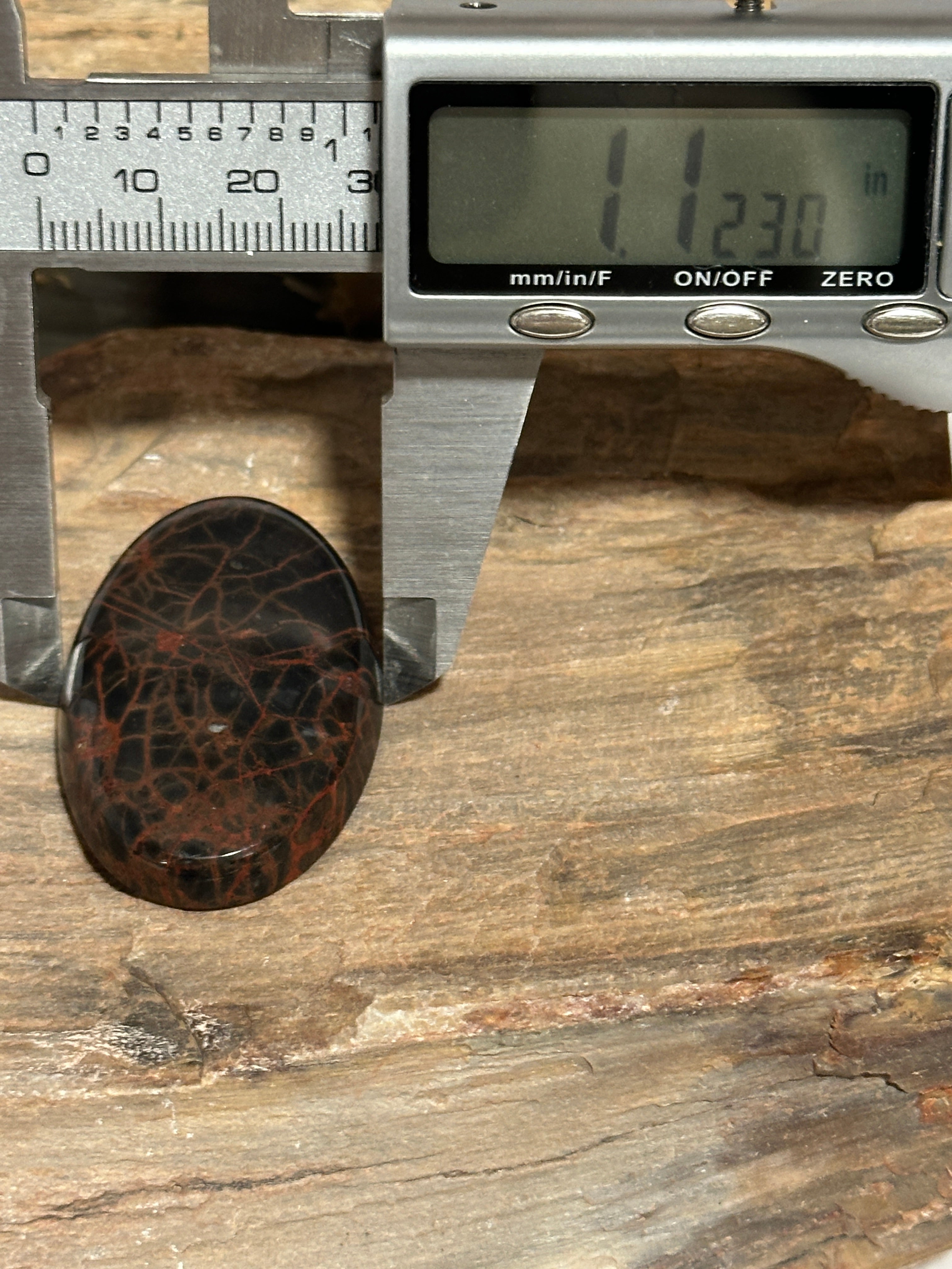 Spider-Man Jasper Cabochon-large loose oval gemstone for jewelry making