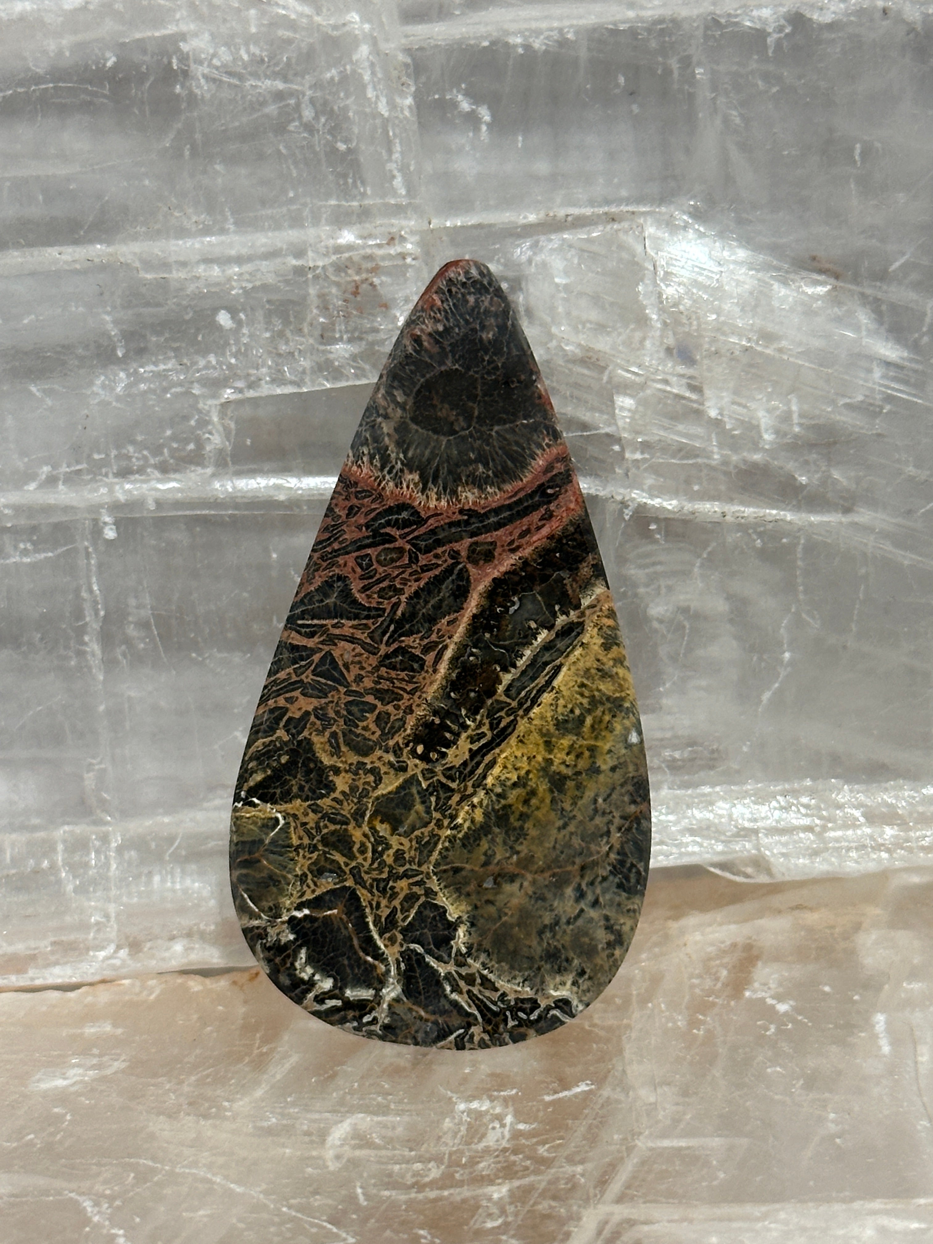 Rhyolite Cabochon-Rhyolite large loose gemstone for jewelry making
