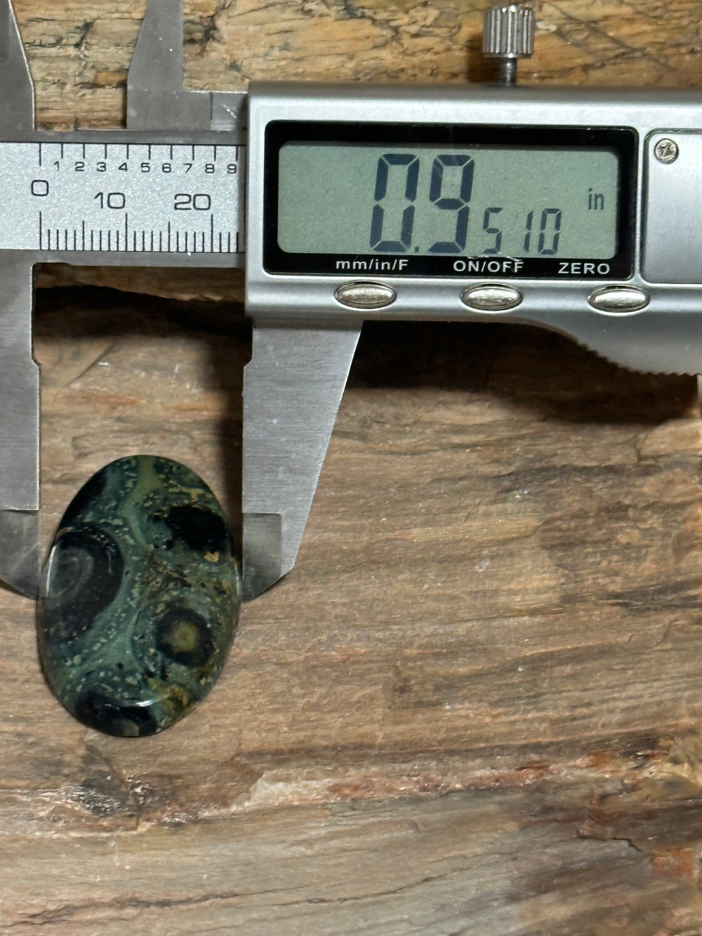 Kambaba Jasper Cabochon-medium polished loose gemstone for jewelry making
