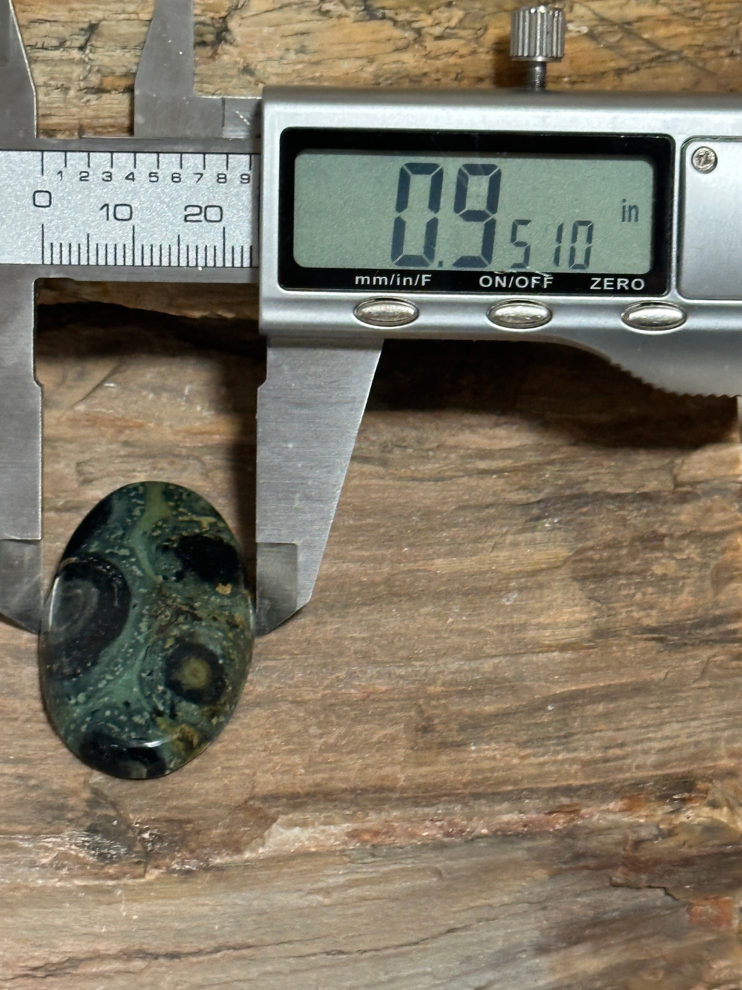 Kambaba Jasper Cabochon-medium polished loose gemstone for jewelry making