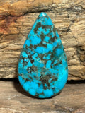 Kingman Turquoise Cabochon-large loose composite stone for jewelrymaking