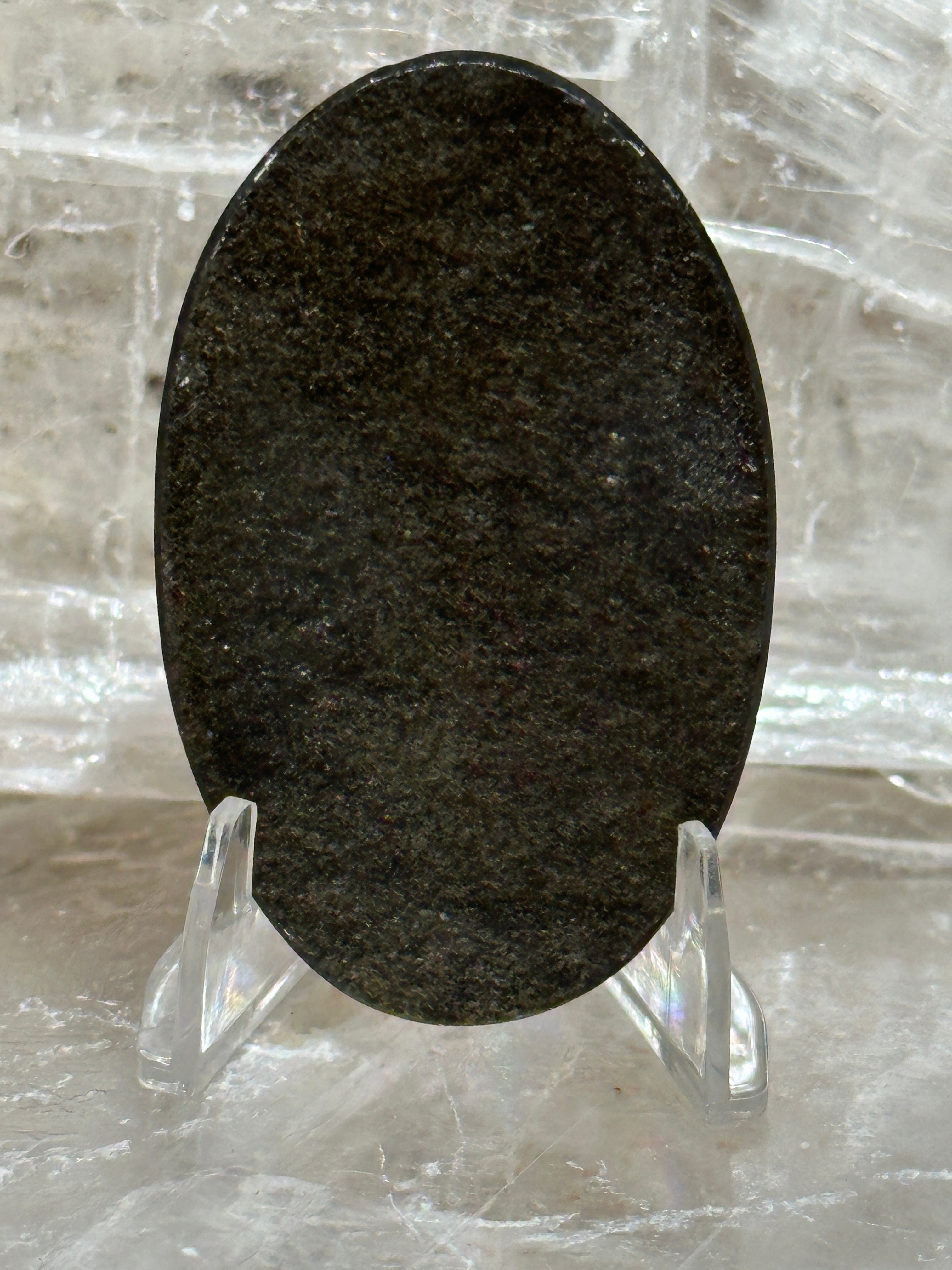 Gold Sheen Obsidian Cabochon-polished loose flashy gemstone from Jalisco for jewelry making