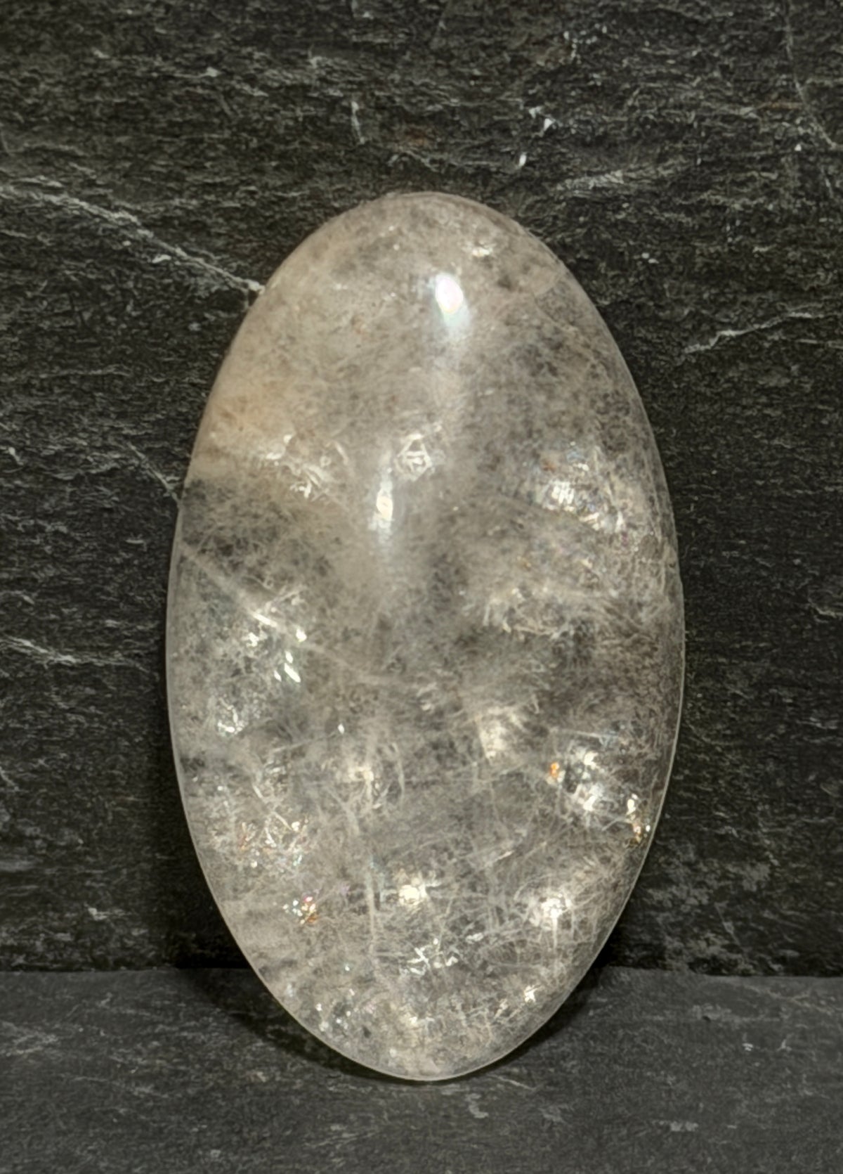 Utah Bubble Opal-Hyalite Cabochon