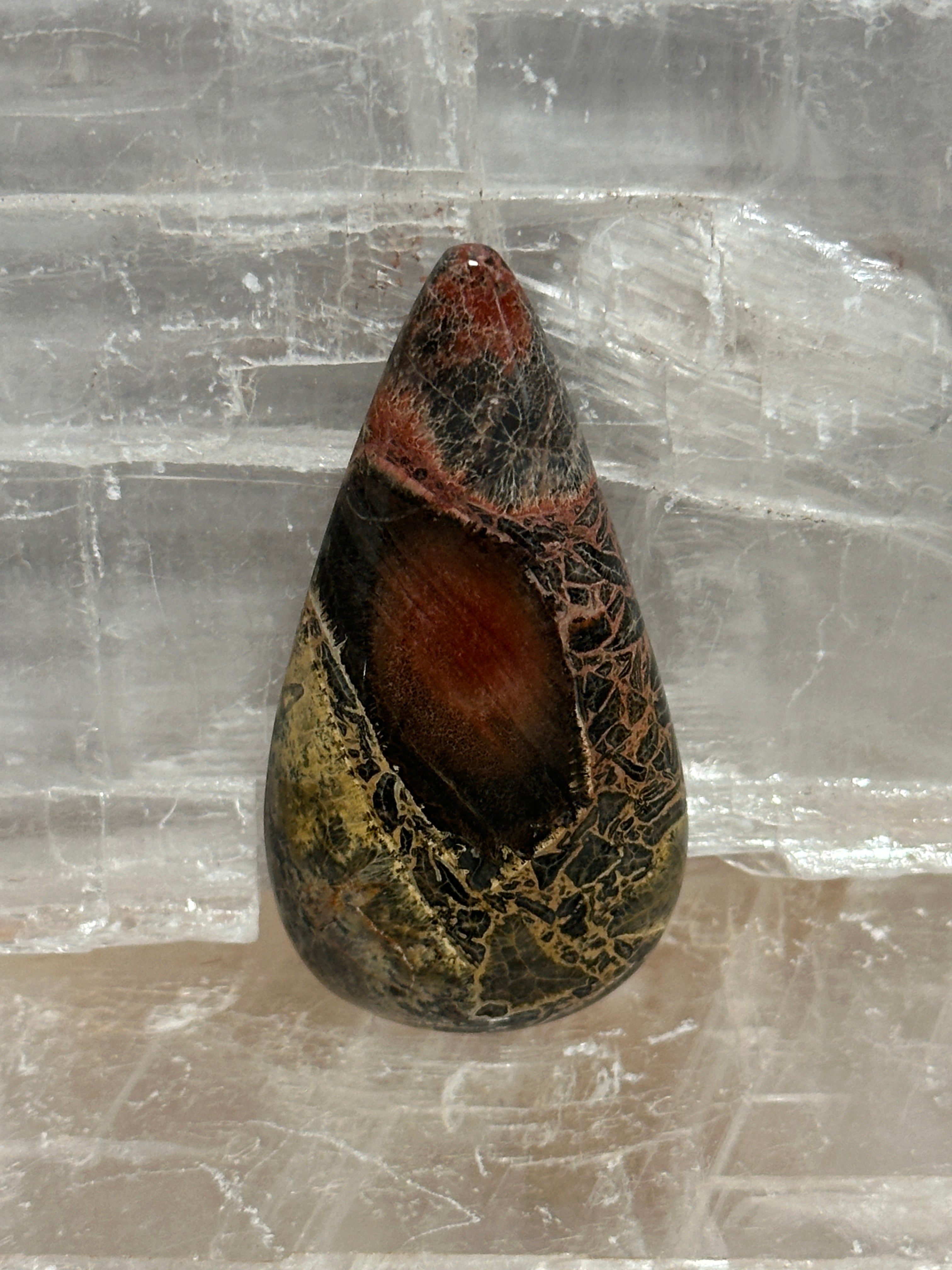 Rhyolite Cabochon-Rhyolite large loose gemstone for jewelry making