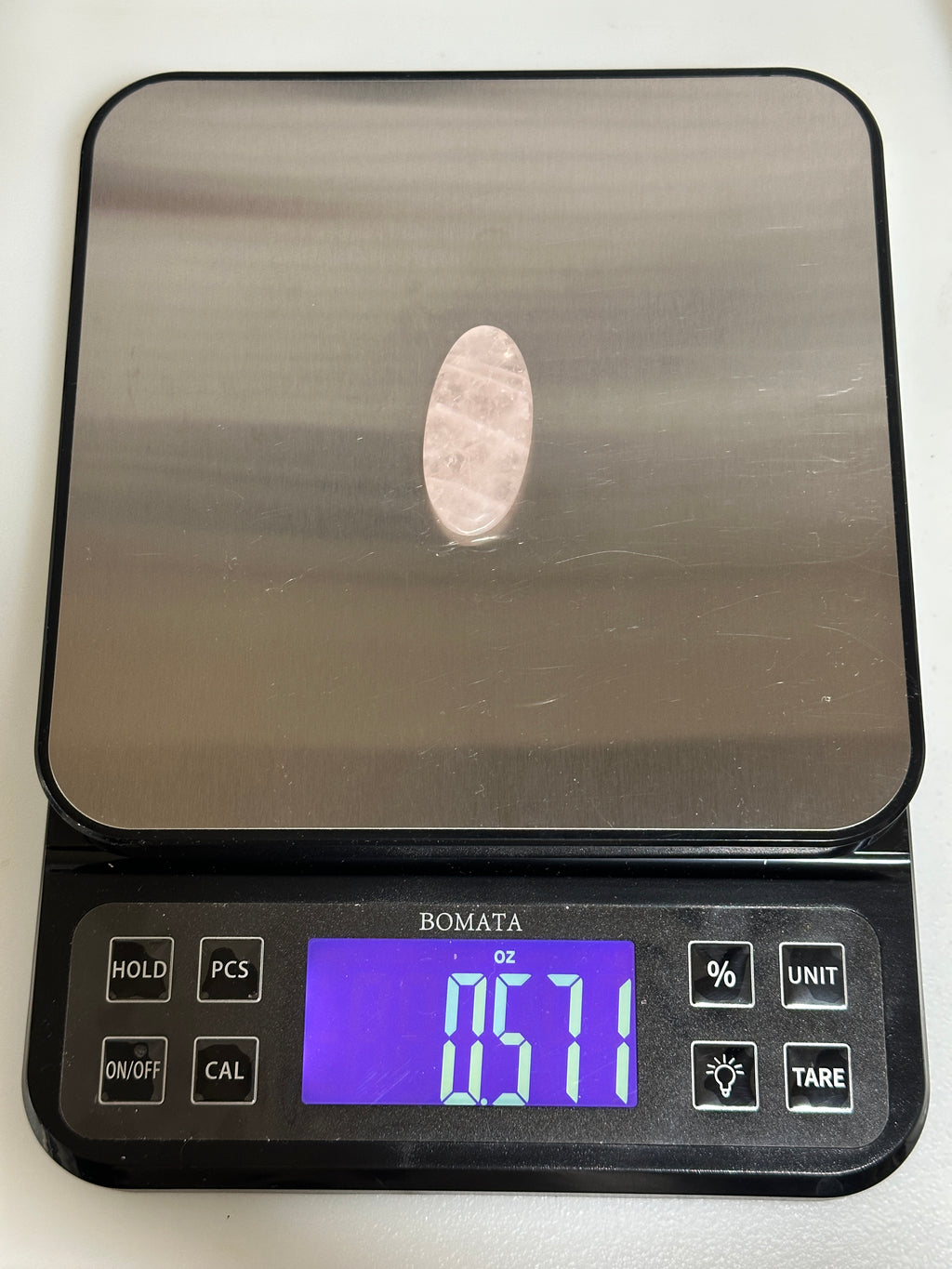 Rose Quartz Cabachon-Large Translucent Designer Gemstone-Hand Cut and Polished for Jewelry Making