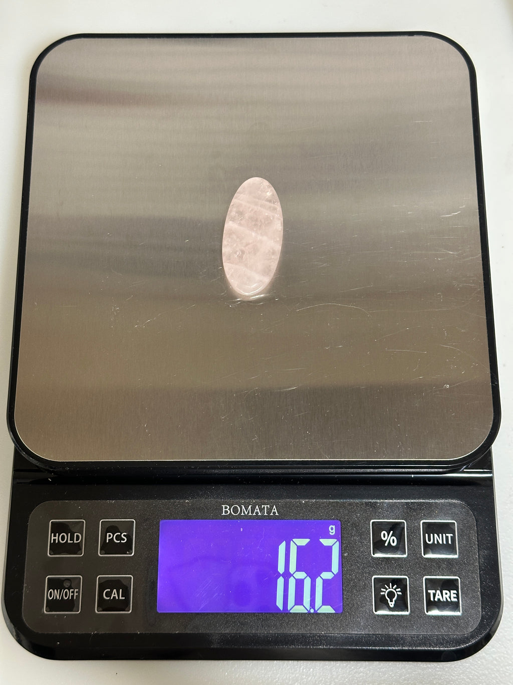 Rose Quartz Cabachon-Large Translucent Designer Gemstone-Hand Cut and Polished for Jewelry Making