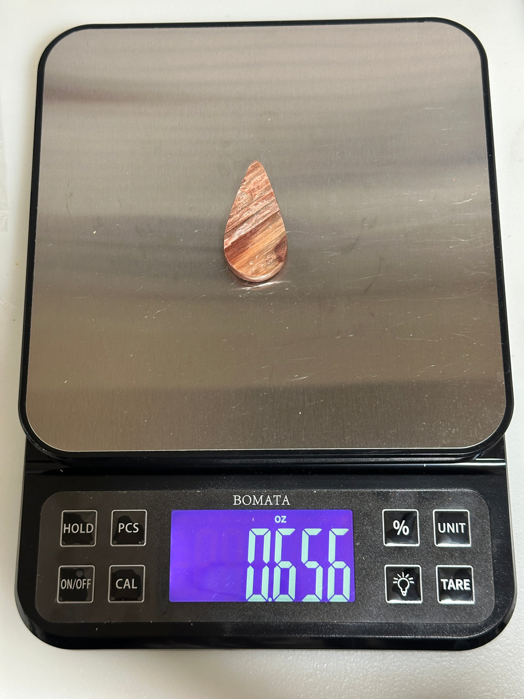 Petrified Wood Cabochon-Jasperized rough front large loose stone for jewelry making