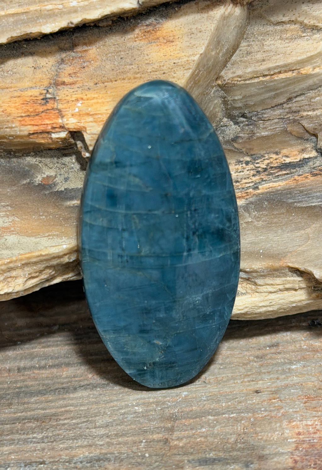 Apatite Cabochon-natural blue loose polished gemstone for jewelry making