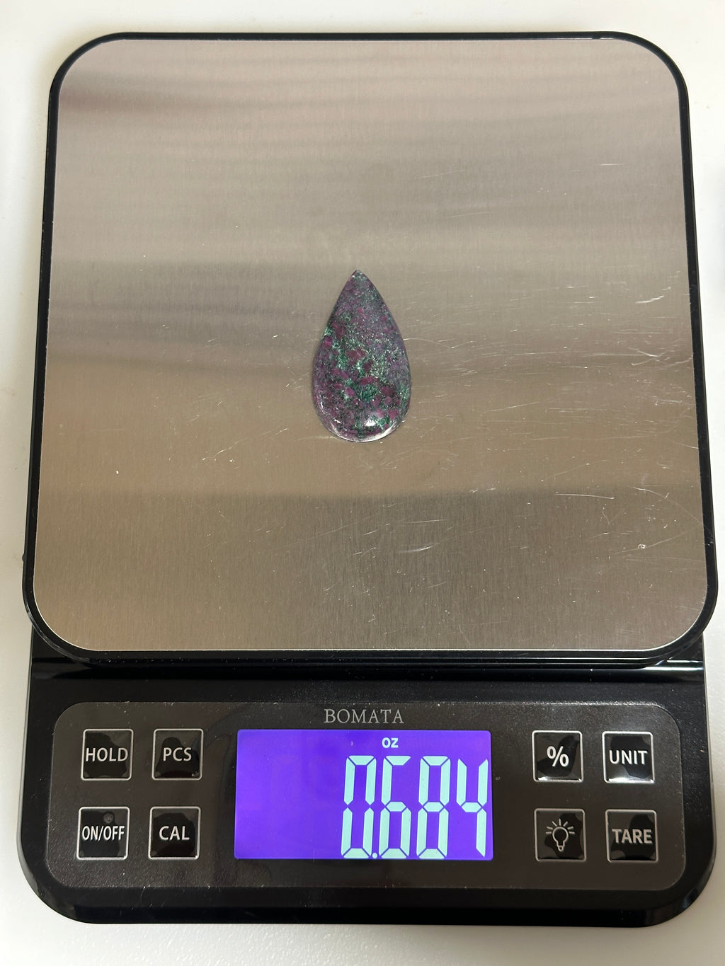 Ruby Fuchsite Cabochon-Large Natural Hand Cut Polished Designer Gemstone for Jewelry Making