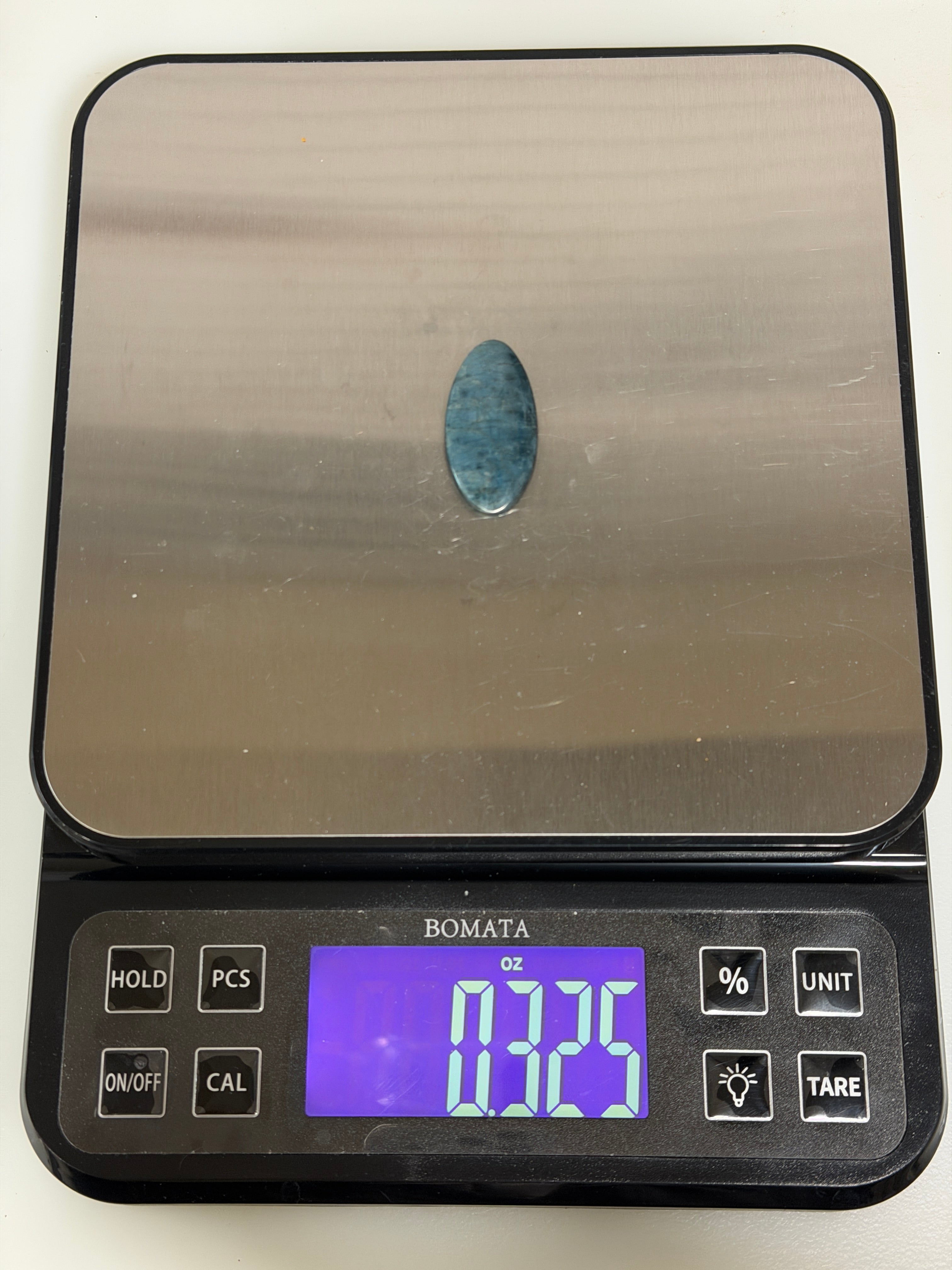 Apatite Cabochon-natural blue loose polished gemstone for jewelry making