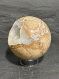 Druzy Beige Picture Jasper sphere, 2.61”, for reiki, energy healing, display, decor