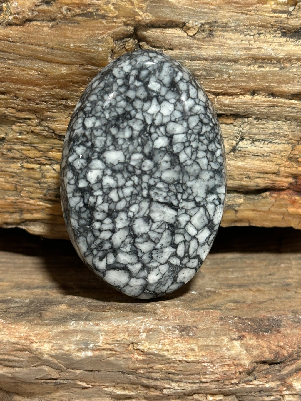 Austrian Pinolith Cabochon-large loose oval gemstone for jewelry making-VERY RARE old stock
