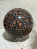 Texas Llanite Sphere – Large 3.43” Hand Polished Stone – 911.9 grams