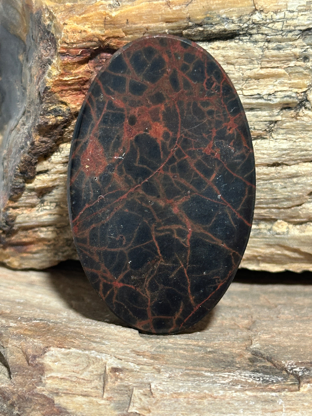 Spider-Man Jasper Cabochon-large loose oval gemstone for jewelry making