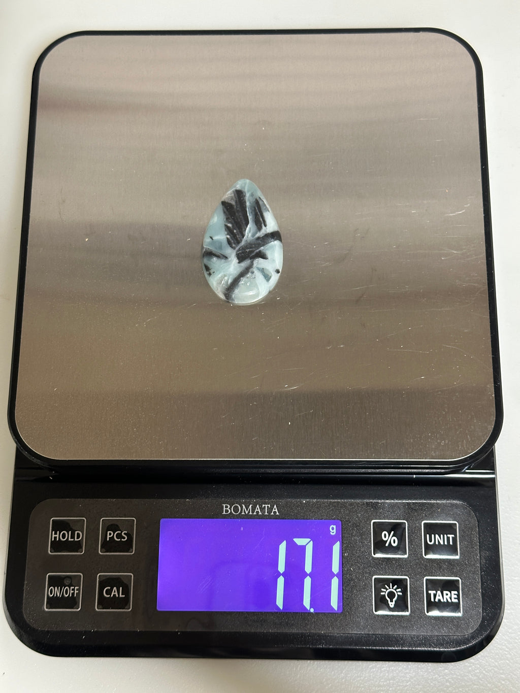 Utah Sky Stone Cabochon-extra large polished loose gemstone for jewelry making