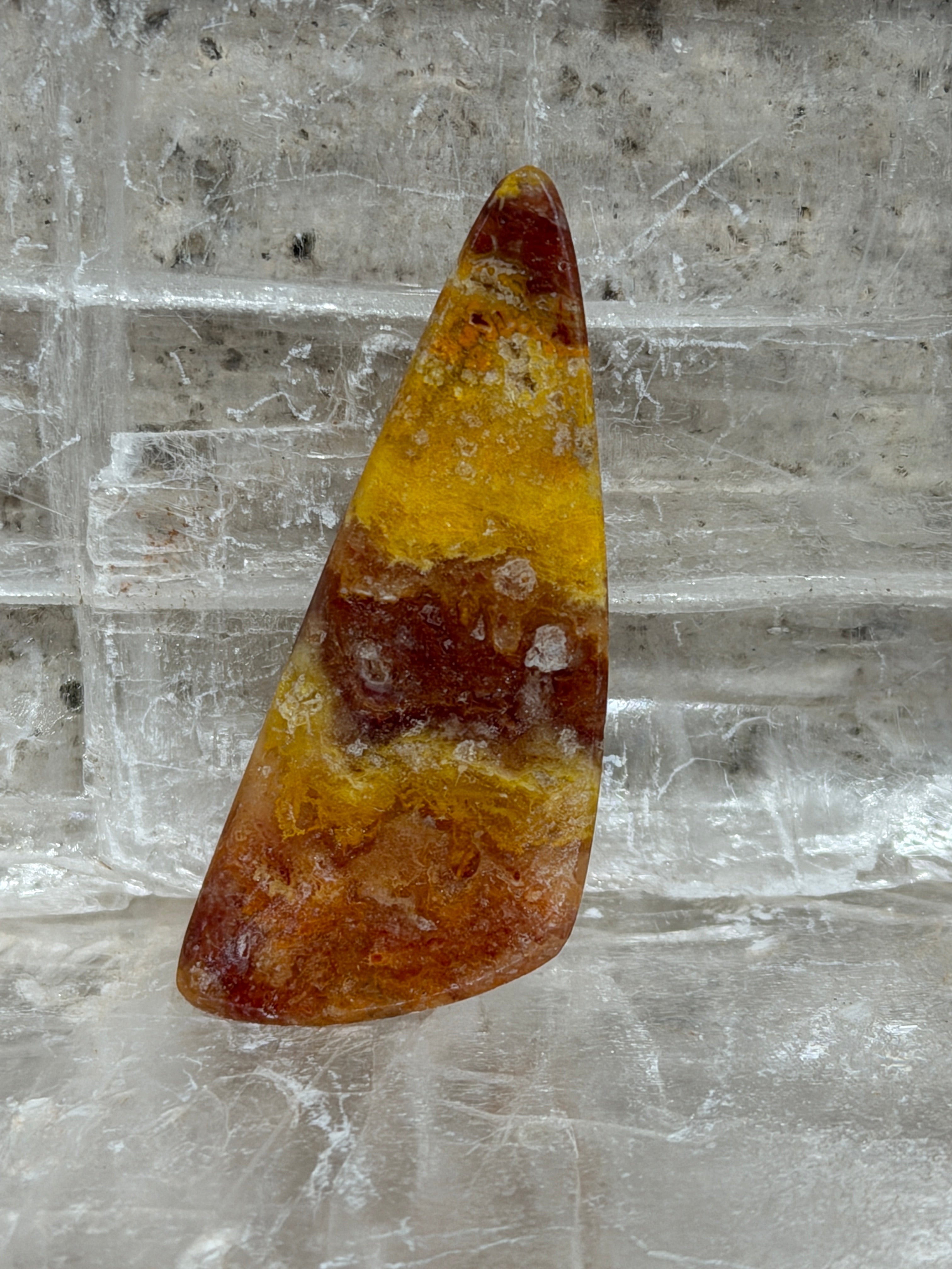 Wildfire Opal Hyalite cabochon-loose polished gemstone for jewelry making-ULTRA RARE