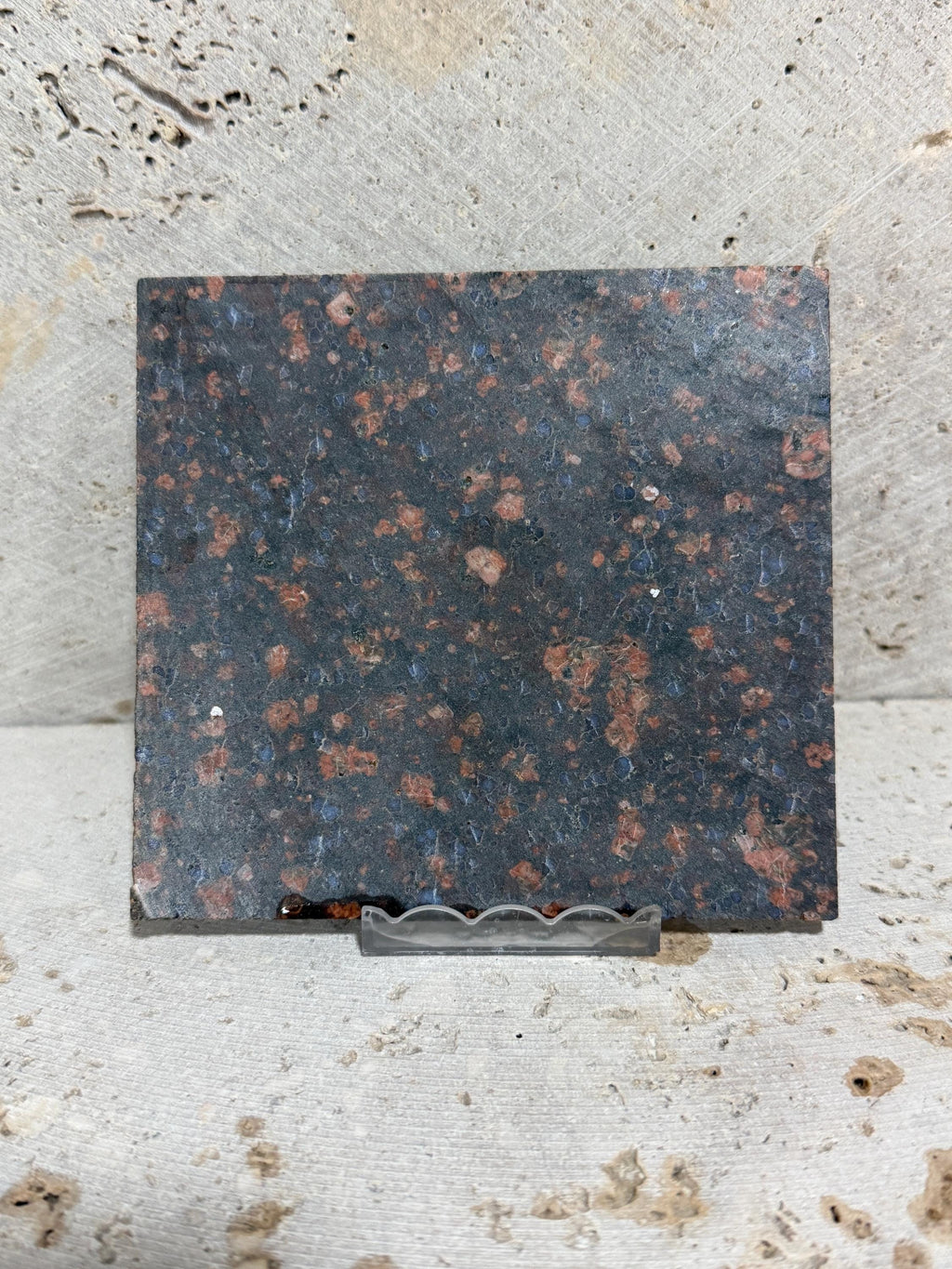 Llanite Slab, Texas Rhyolite, Blue Quartz, Natural Lapidary Slab, Unpolished Cabbing Rough
