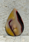 Mookaite Jasper-Tricolor Cabochon