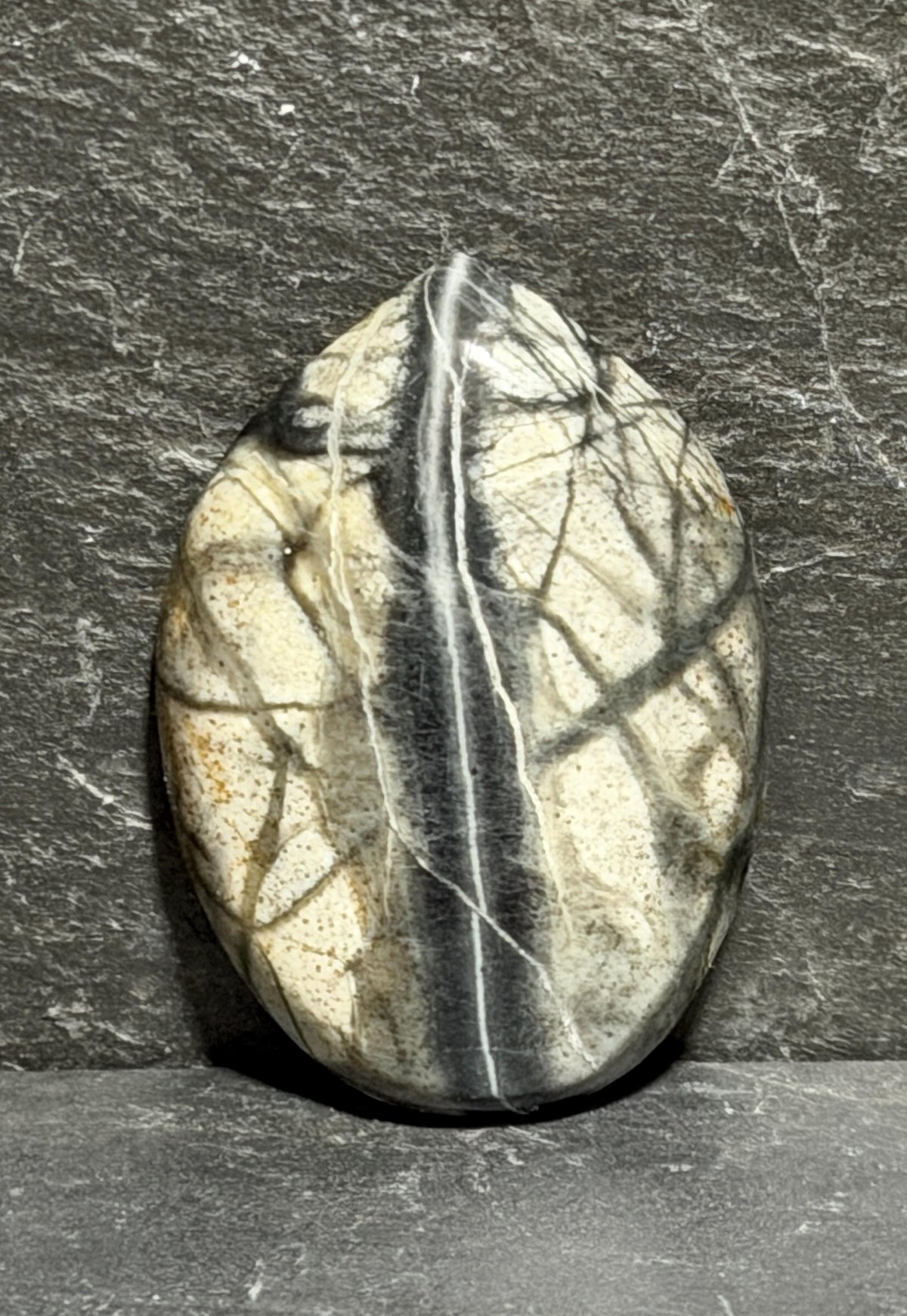 Picasso Jasper Cabochon, Large Freeform, Natural Jasper Stone, Designer Earth Tone Gemstone, Gem for Jewelry Making