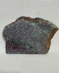 Ruby Fuchsite slab for lapidary fun, unpolished—GEMMY!