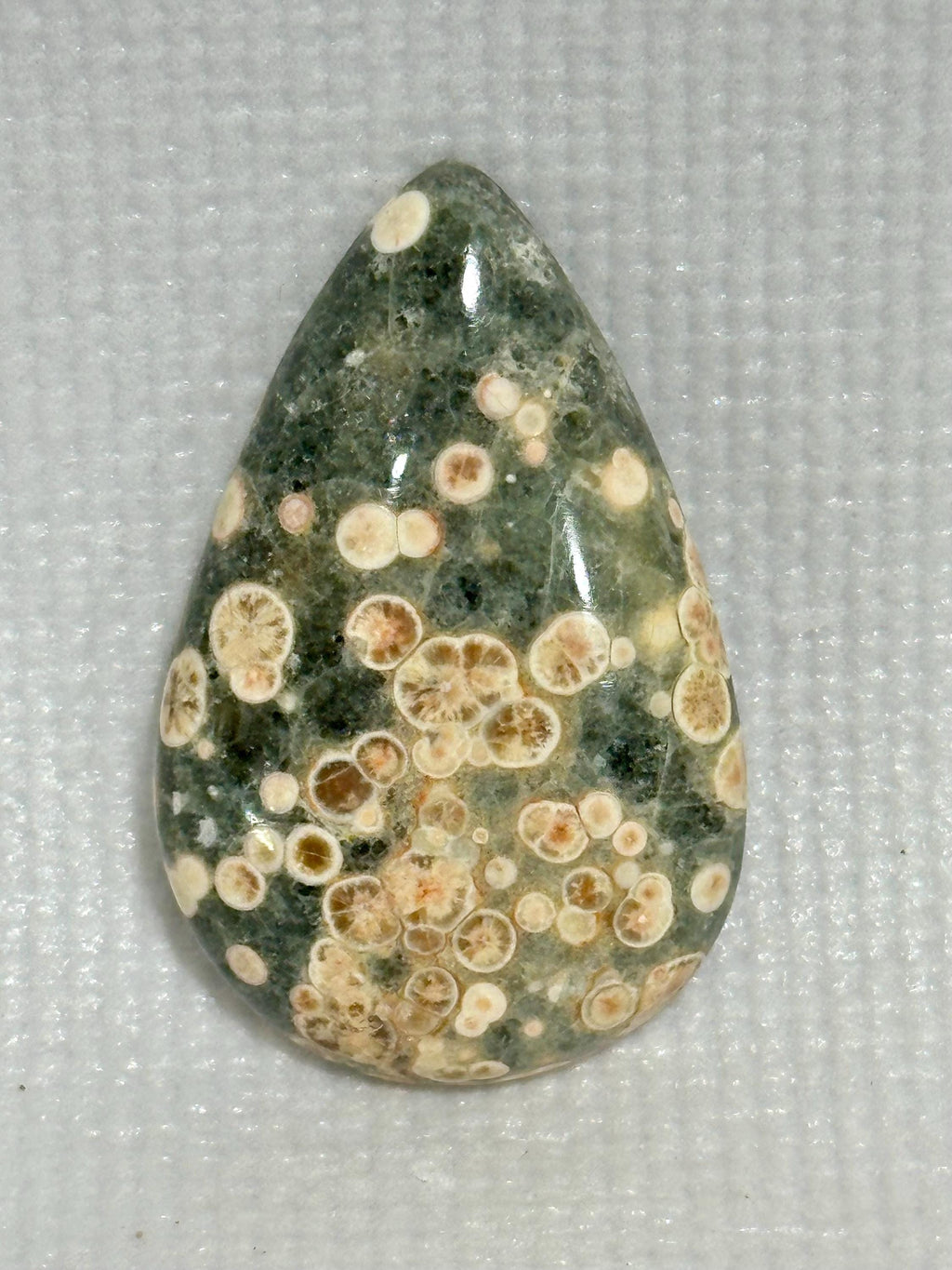Rhyolite teardrop cabochon loose Starlight Rhyolite gemstone for jewelry making