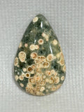 Rhyolite teardrop cabochon loose Starlight Rhyolite gemstone for jewelry making