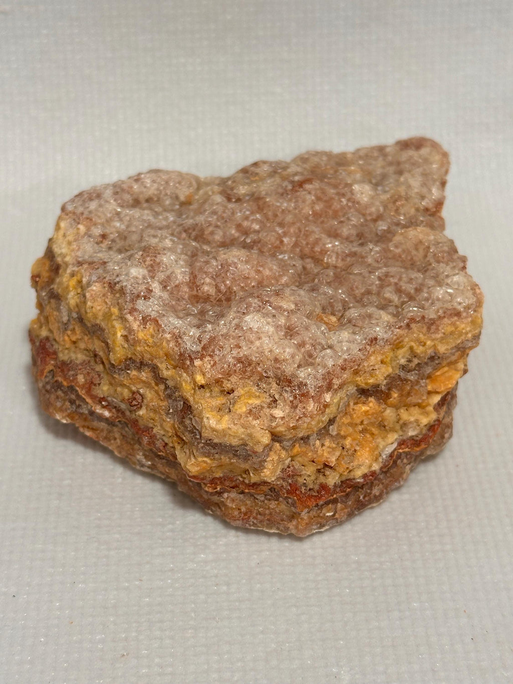 Raw Bacon Bubble Opal display piece or for lapidary fun, RARE, from Milford, Utah
