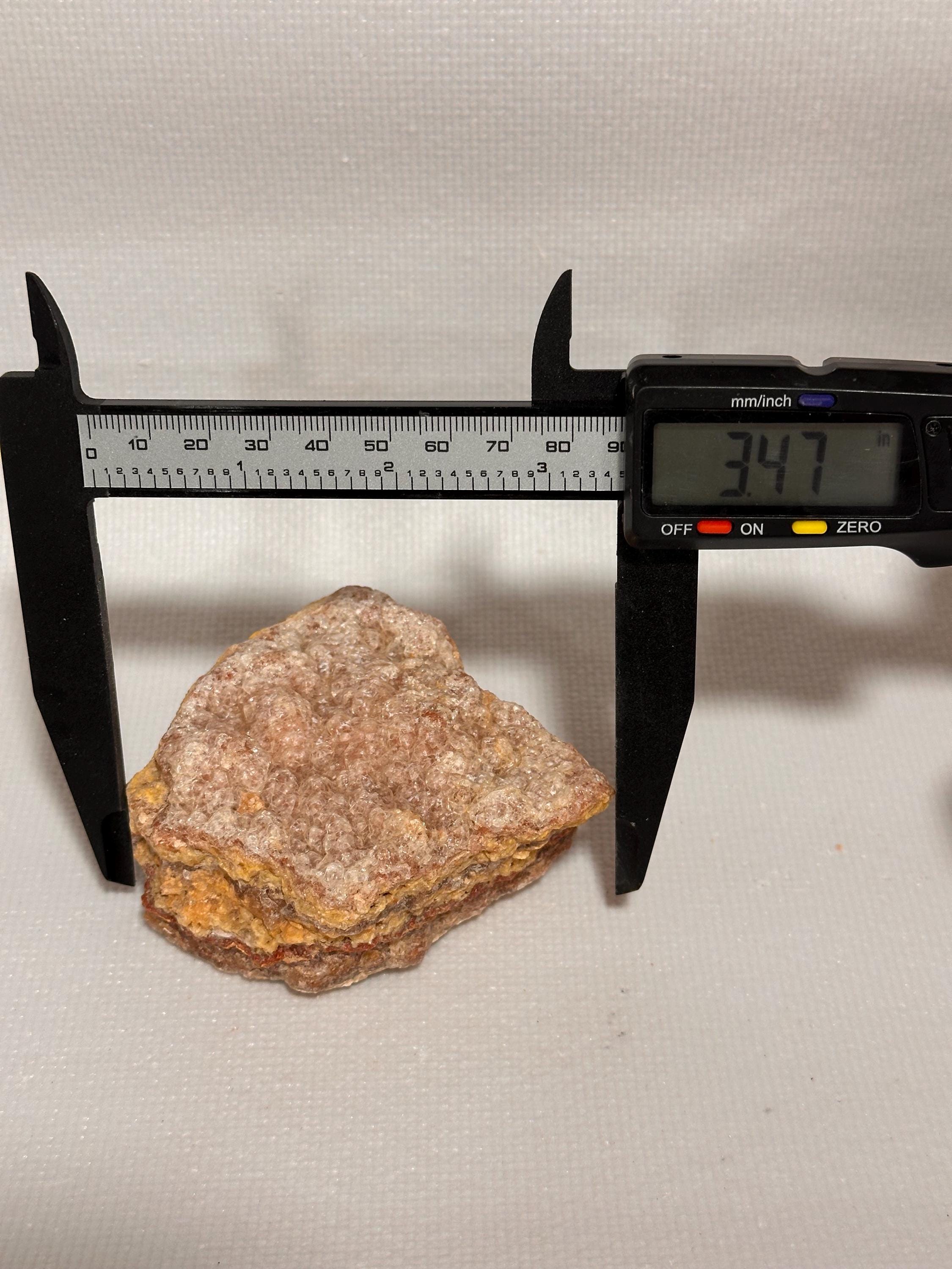 Raw Bacon Bubble Opal display piece or for lapidary fun, RARE, from Milford, Utah