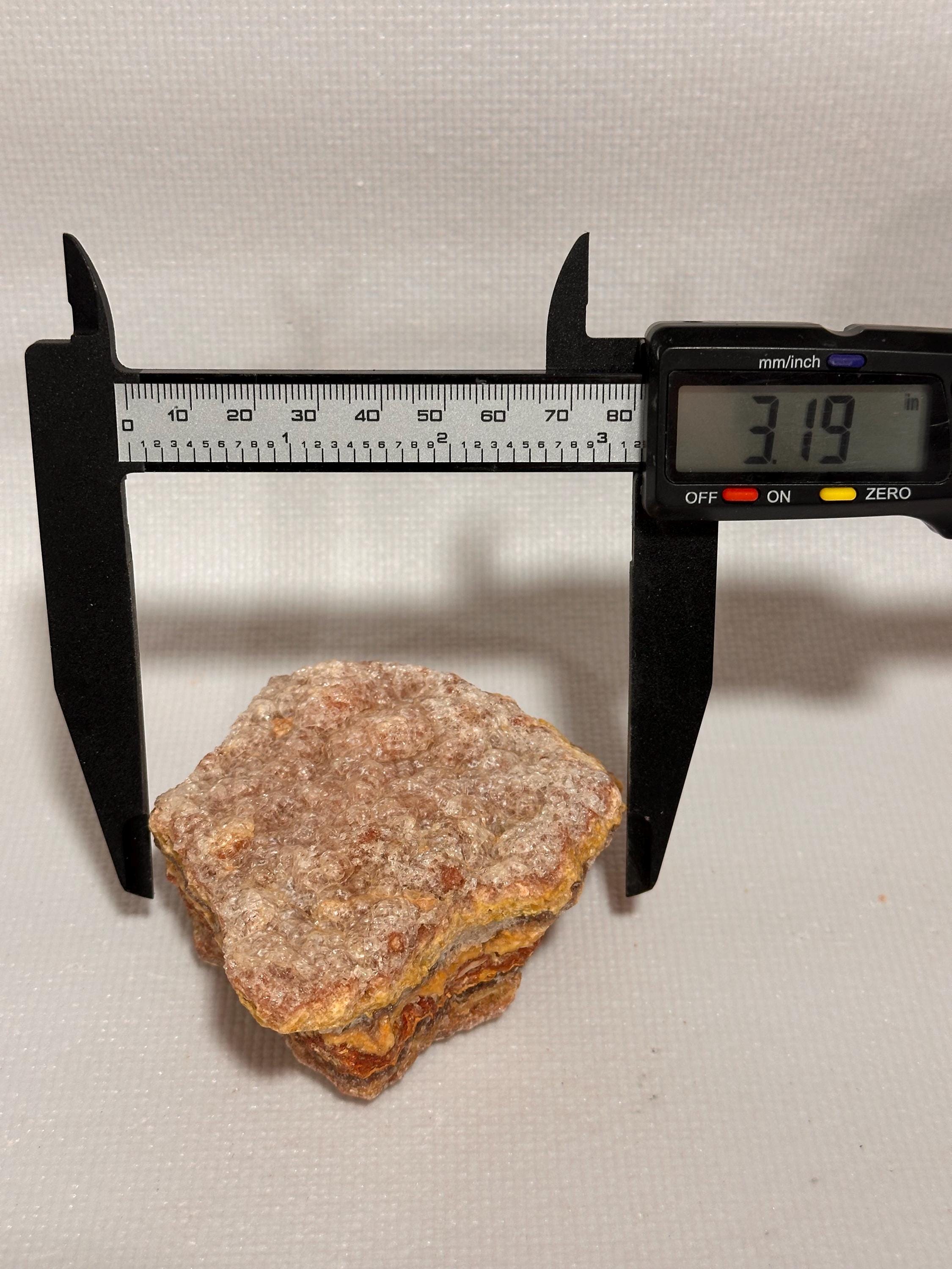 Raw Bacon Bubble Opal display piece or for lapidary fun, RARE, from Milford, Utah