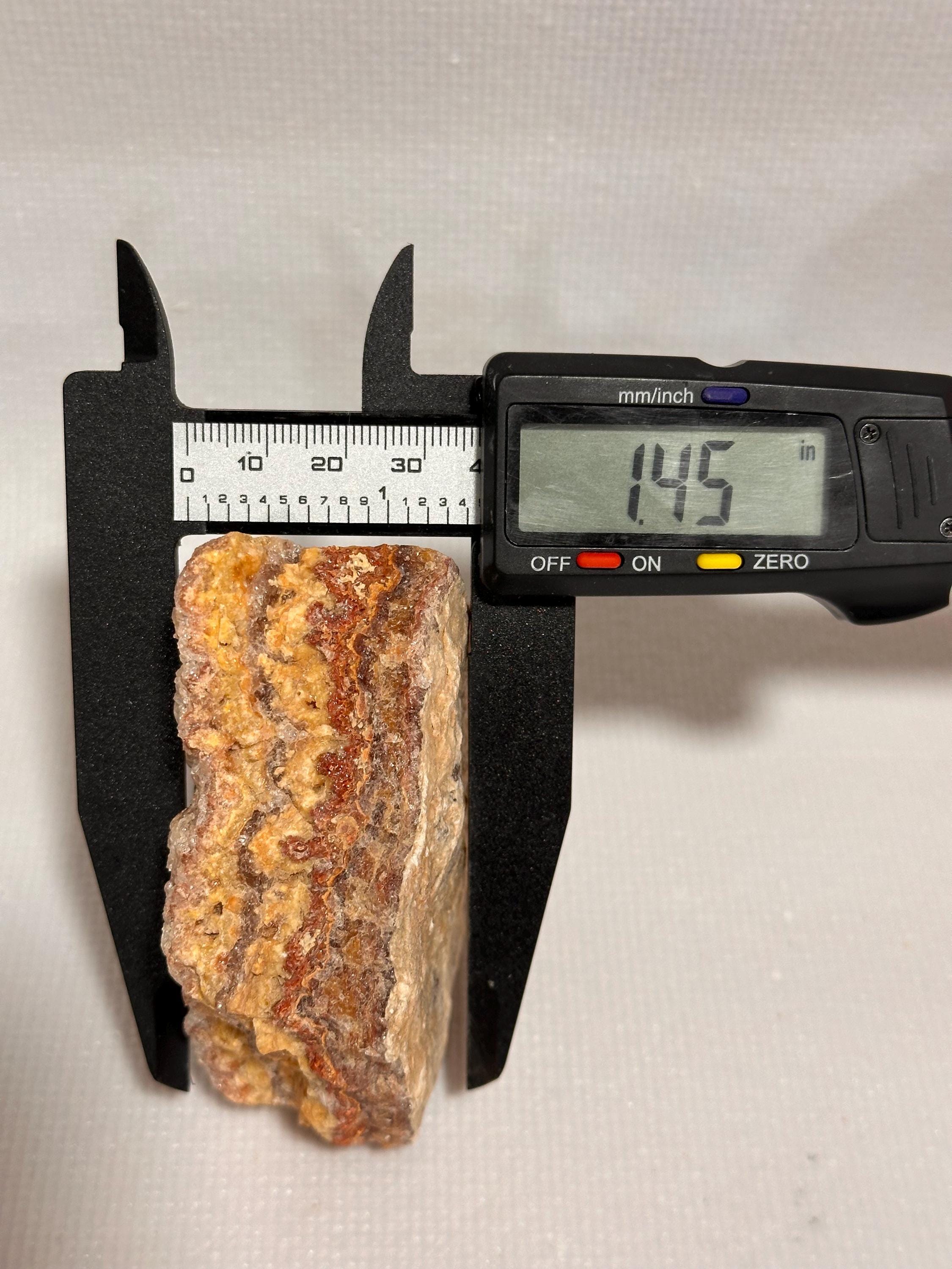 Raw Bacon Bubble Opal display piece or for lapidary fun, RARE, from Milford, Utah