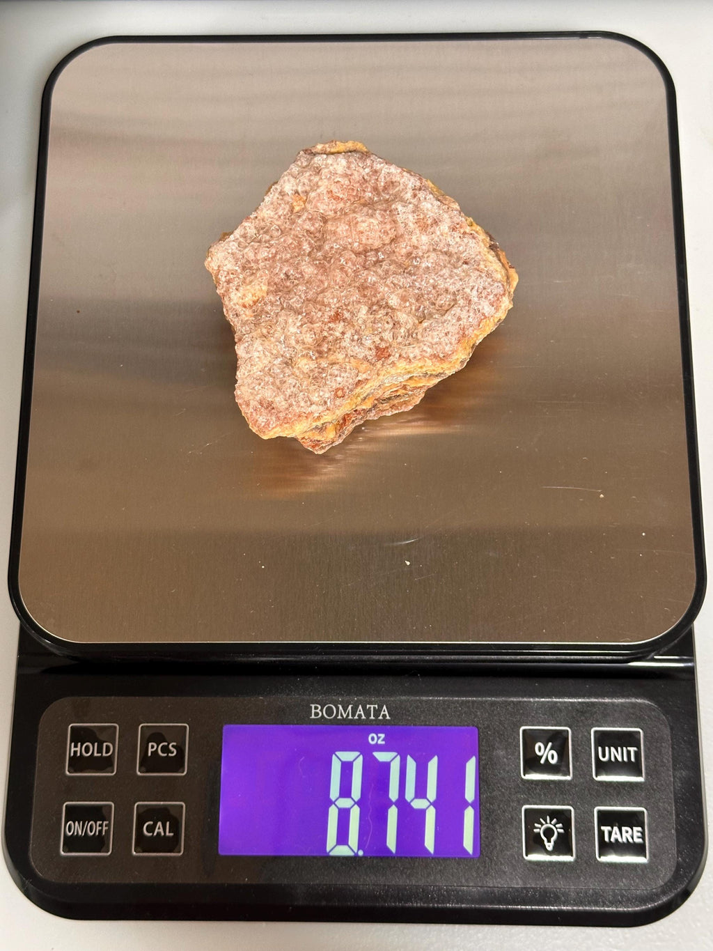 Raw Bacon Bubble Opal display piece or for lapidary fun, RARE, from Milford, Utah