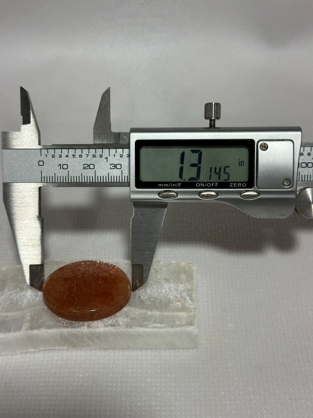 Sunstone cabochon, loose gemstone for jewelry making—FIERY SPARKLE