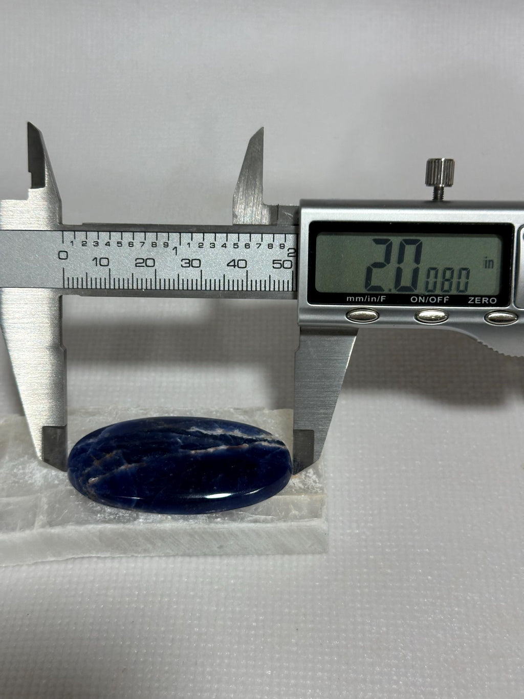 Sodalite with Hackmanite large oval cabochon for jewelry making—GEM GRADE