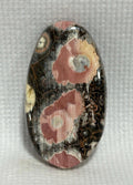 Rhyolite large oval cabochon, polished loose gemstone for jewelry making