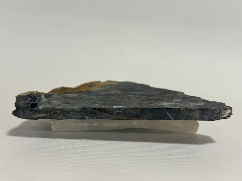 Pietersite slab—AA grade & unpolished—for collection or lapidary use