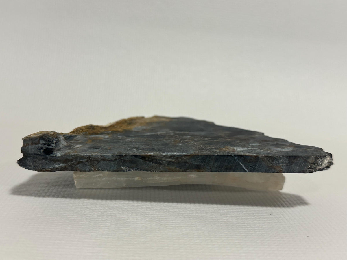 Pietersite slab—AA grade & unpolished—for collection or lapidary use